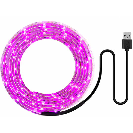 Echoo - led Grow Light Full Spectrum usb Grow Light Strip 0.5M 2835 smd DC5V led Phyto Tape for Seed Plants Flowers Greenhouses Indoor Vegetable
