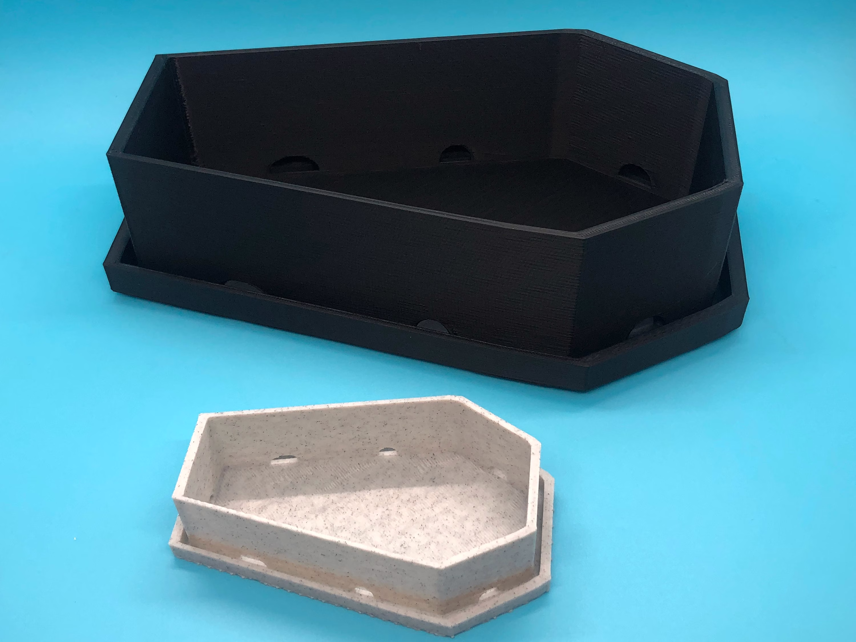 Coffin Planter Succulent Pot, Air Pot