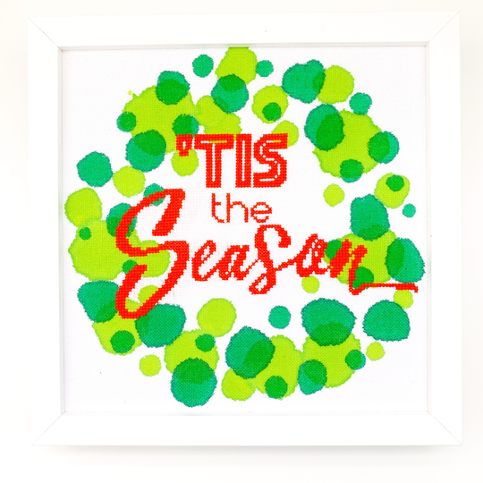 Tis The Season Modern Cross Stitch Kit