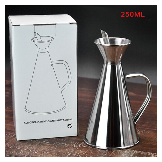 Oil stainless steel antipotent 250ml-T203-seasoning bottle oil bottle - Thsinde