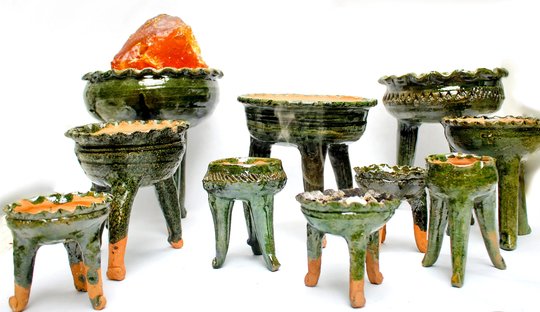 Copalera Barro Verde - Incense Resin Burner