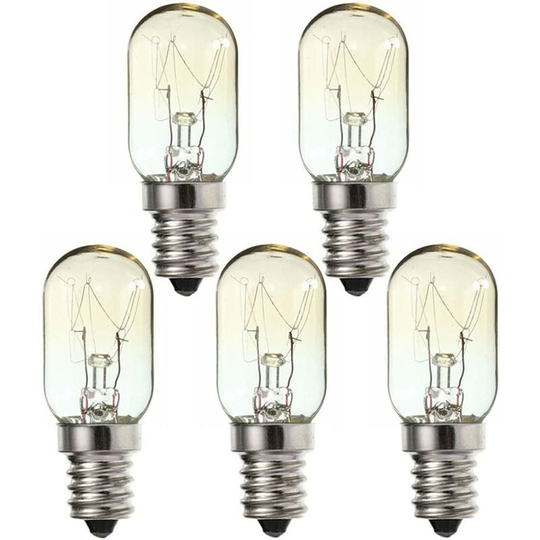 15W E14 Screw Salt Lamp Bulbs 230V, Warmer Bulb Small Edison Screw SES Warm White 2700K, E14 Sewing Machine Light Bulb, Pygmy co.ukidge Bulb 15W E14
