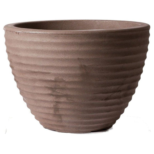 Stewartgarden - Stewart Garden Low Honey Pot - 50cm - Dark Brown (5098047)
