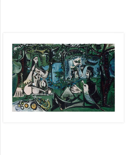 Pablo Picasso Print On Cotton Rag Paper Modern Art