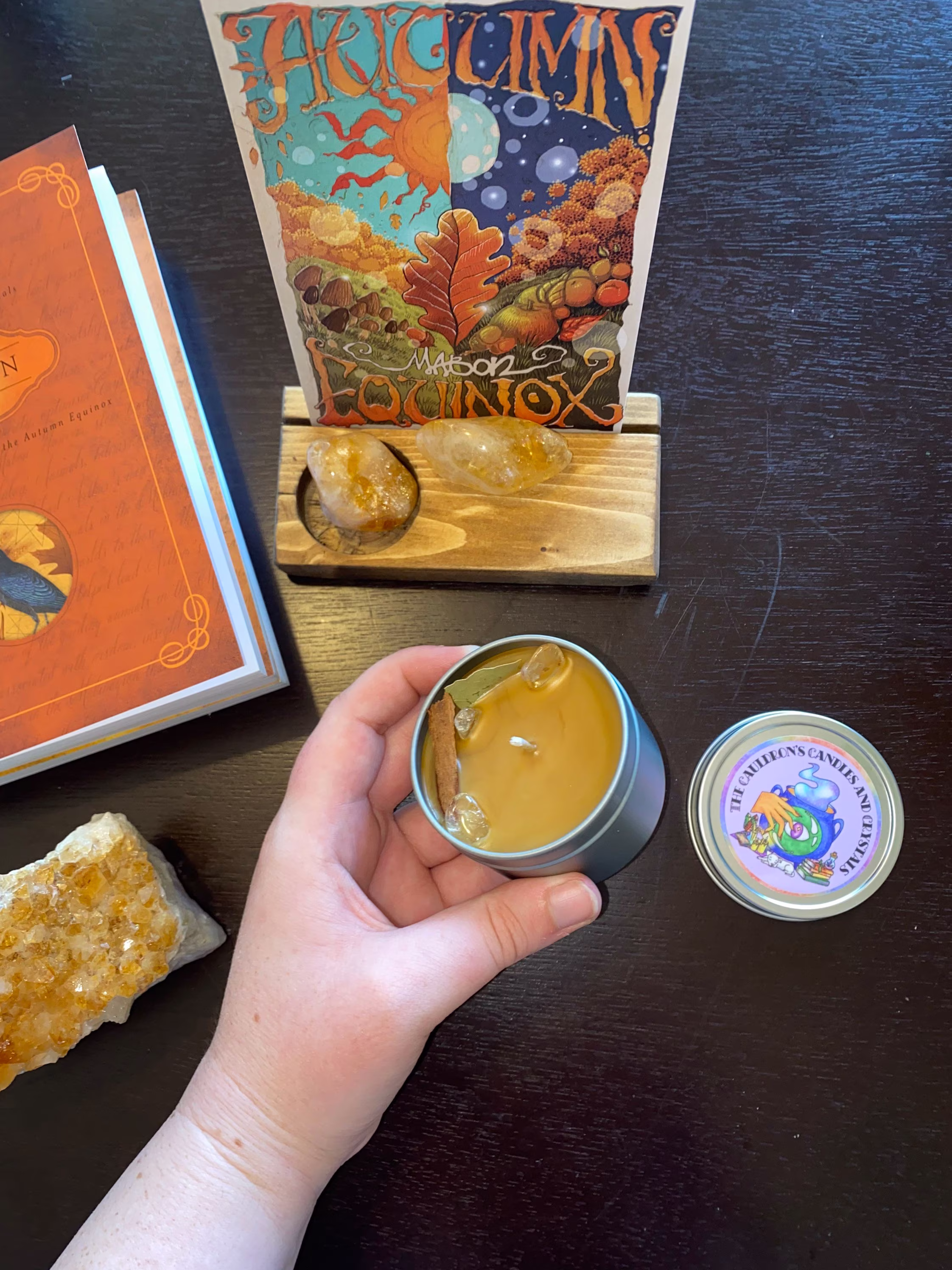 Mabon Candle | 4Oz For Harmony & Grounding Within The Home