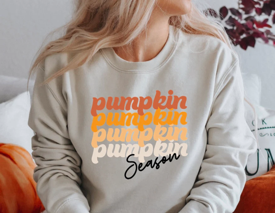 Pumpkin Season Shirt, Fall Sweatshirt, Thanksgiving Women's Tee, Pumpkin Spice Shirt, Cute Tee