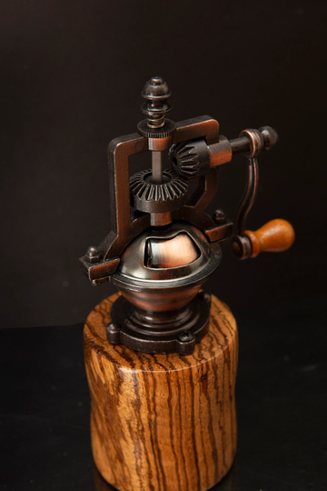 Pepper Grinder, Wood Pepper Mill, Handmade Gift For Him, Bbq Grilling Gift, Wedding Foodie Lovers Unique Cookware
