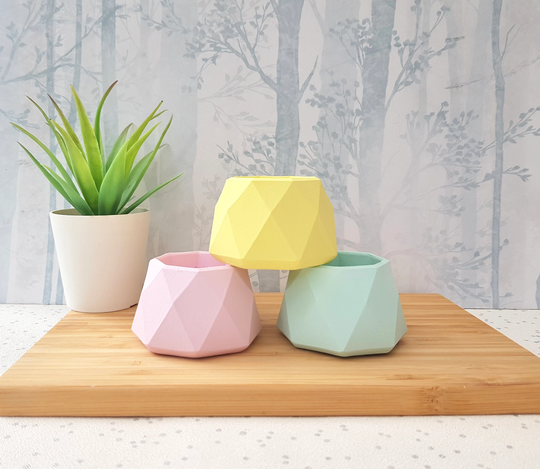 Concrete Pots | Gift Set Desk Accessories