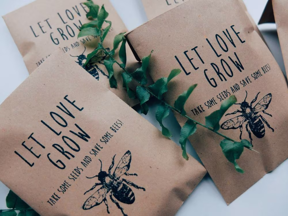 Wild Flower Seed | Wedding Favours Save The Bees Gifts