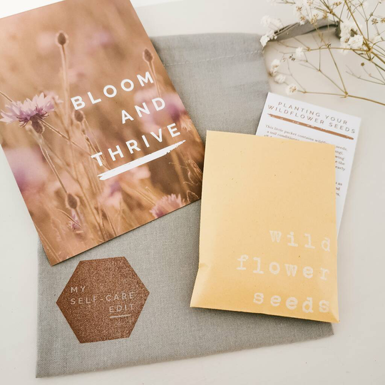 Bloom And Thrive Wildflower Seed Gift Set