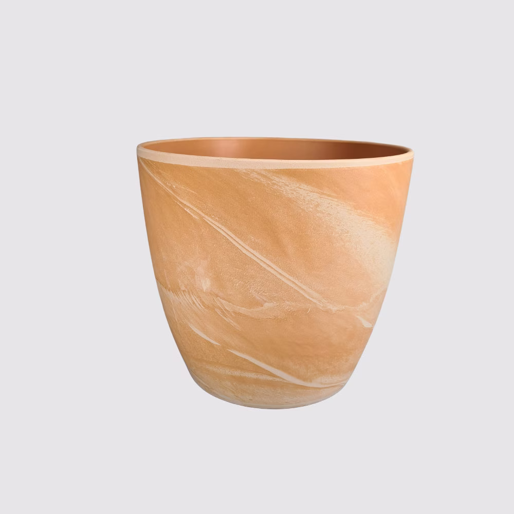 xxl Peach Sky Ceramic Planter - Plant Pot For Large Plants