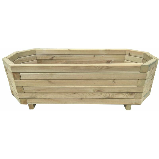 Hommoo - Garden Planter 100x40x31 cm Impregnated Pinewood