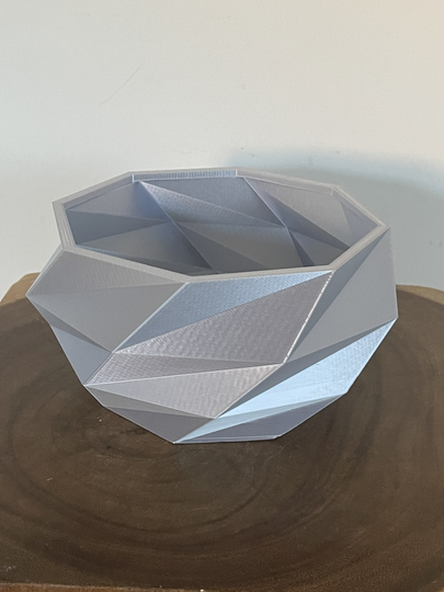 3D Printed Decorative Indoor Plant Pot Planter 100Mm Height, 180 Mm Width