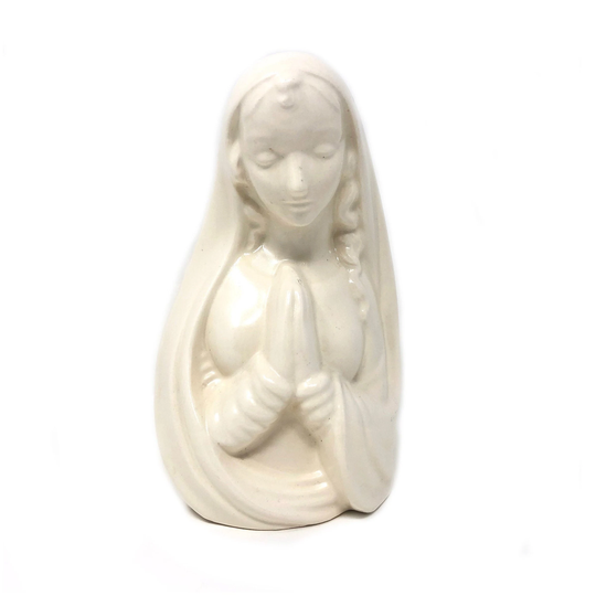 Mid Century Royal Haeger Madonna Planter, Vintage Haeger, Virgin Mary Religious Praying Plant Pot, Succulent Planter