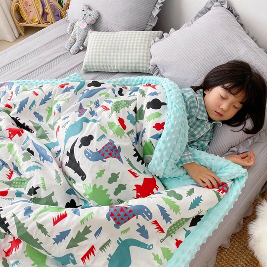 Cover Thickened Hot Skin Cover Baby Comfort Cover Hug Quilt Kids Cover Pea Quilt Four Seasons