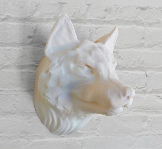 Wolf Head Planter/Handmade Planter/Wall Hanging Planter/Home & Living/Outdoor Gardening/Planters Pots/Indoor Planters/Head Planter