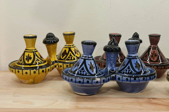 Traditional Ceramic Salt & Pepper Pots