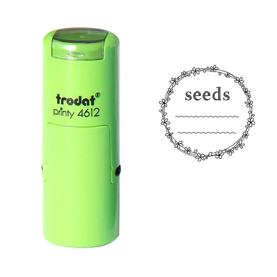 Seed Label Stamp