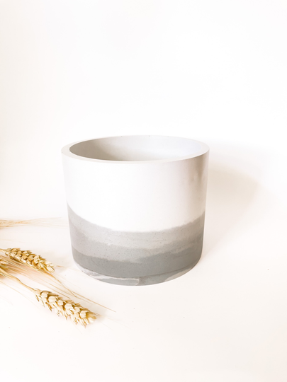 Shades Of Grey Minimalistic Planter