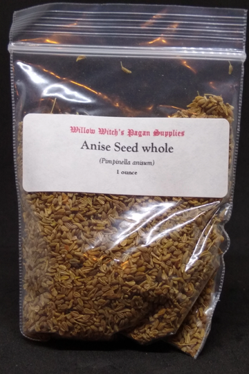 Anise Seed Whole 1 Ounce Hoodoo Voodoo Vodou Santeria Witchcraft Pagan Supplies