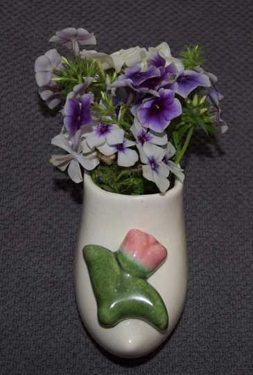 Vintage Dutch Shoe Planter/ Petite Indoor Orders Over 35.00 -Shipfree