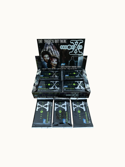 3 Packs Of The X-Files Season 1 Vintage Trading Cards. 9 Cards Per Pack. Topps 1995. Truth Is Out There Dana Scully Fox Mulder