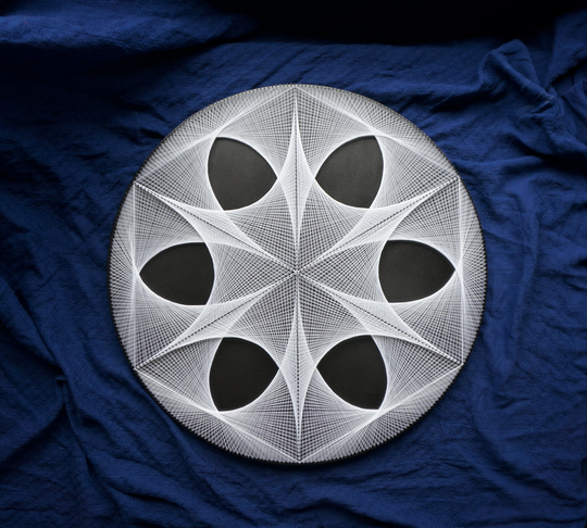 From The Seed I Bloom - 3D Sacred Geometry String Art Mandala Inspired By Seed Of Life