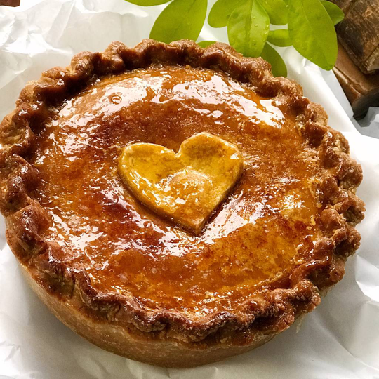 Large Heart Pork Pie