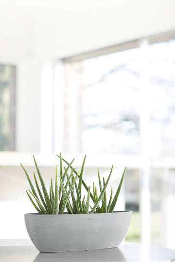 Ecopots Sofia Oval Plant Pot Made From Recycled Plastic