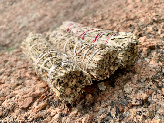 Mugwort Herb Bundle | Black Sage Alternative Smudge Stick