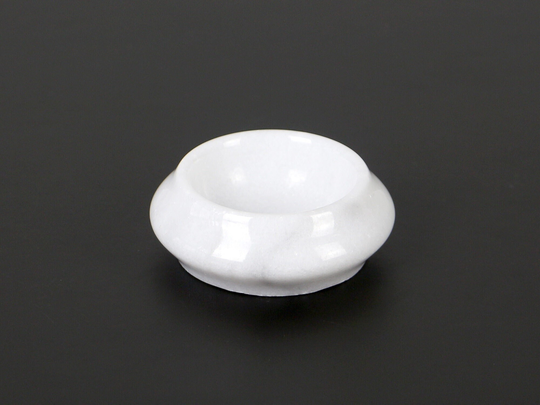 Vintage Salt Bowl Marble 70S #2