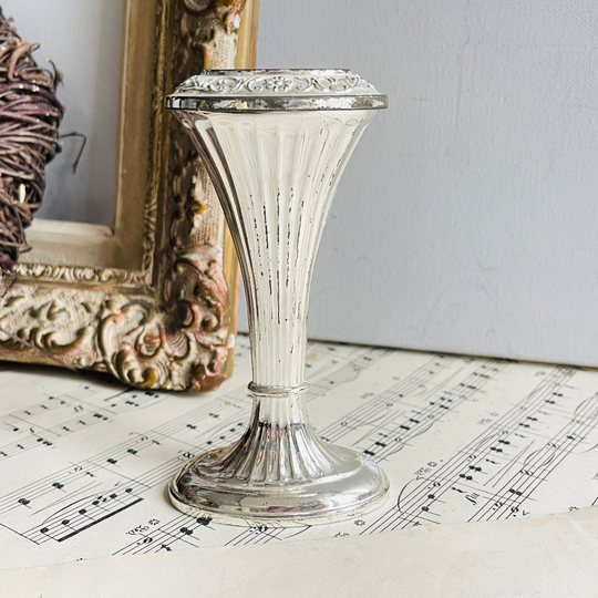 Viners Silver Plated Urn, Salt Pot, Posy Vase, Miniature Wine Cooler, Gothic, Lion Head Handles