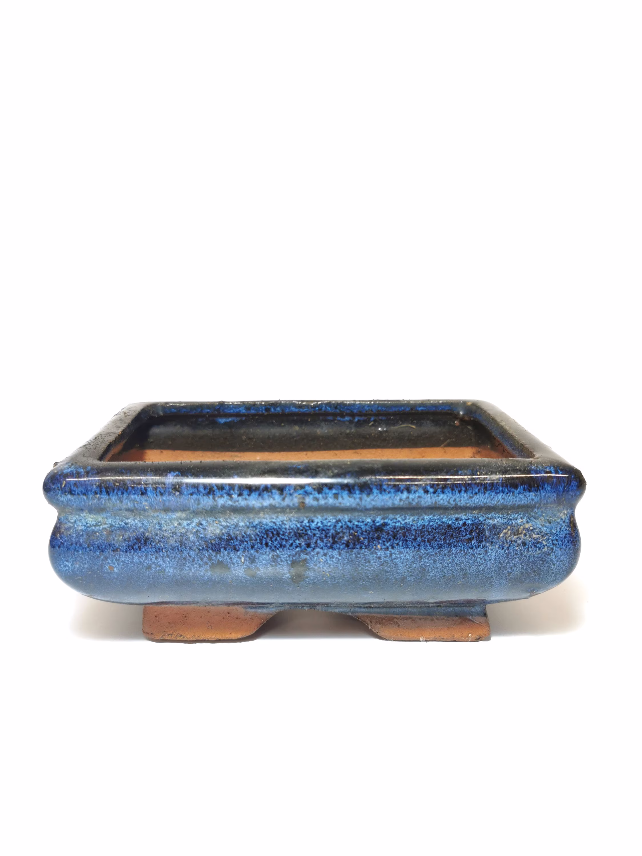Bonsai Tree Blue 14cm Ceramic Pot | Planters Accessories Plant