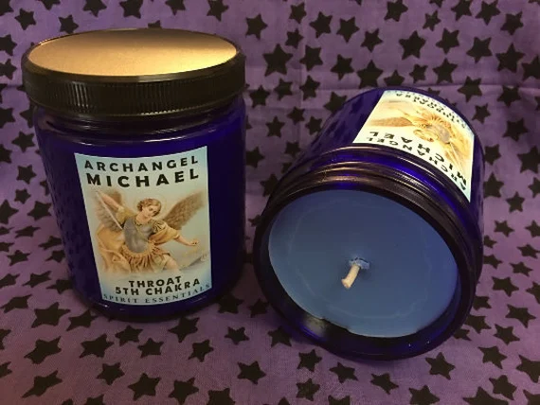 5Th Chakra Scent Candle - Archangel Michael