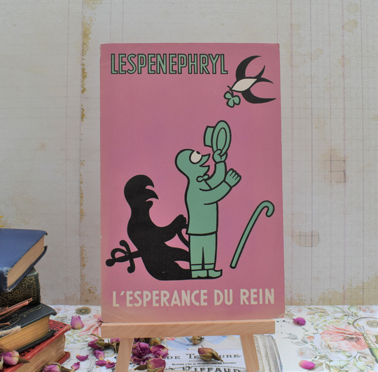 French Medical Advertising Blotter - Wonderful Original Kidney Hope With Amazing Illustration