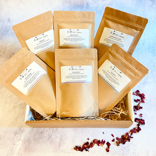 Bath Salts Gift Set Aromatherapy Collection