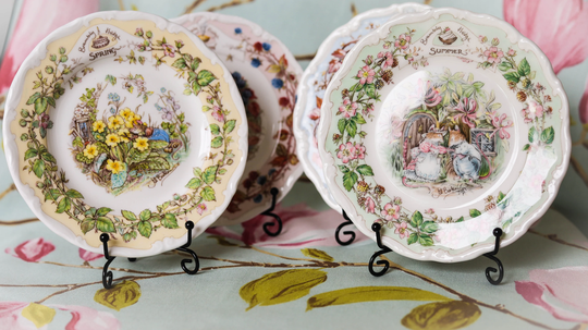 Royal Doulton Brambly Hedge Four Seasons Plates 6 Inches