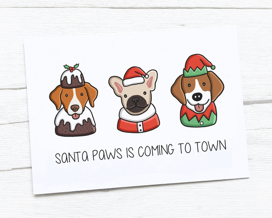 Happy Christmas Card | Merry Dogs