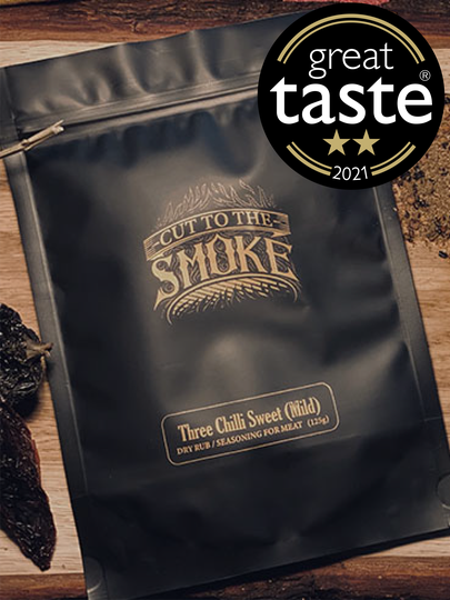 Three Chilli Sweet Dry Rub Recyclable Pouch 125g