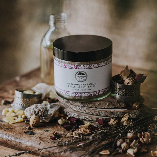 Wild Rose And Geranium Relaxing Bath Salts