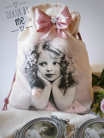 Unique & Elegant Canvas Drafting Bag in Vintage Style
