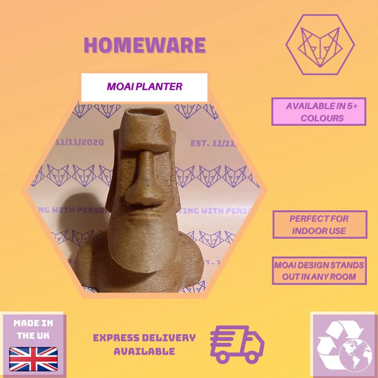 Moai Planter