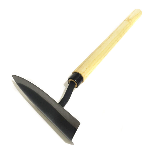 Betterlifegb - Garden Planting Hoe, Steel Head Wood Handle Pickaxe Remove Weed Shovel Soil Loosening Yard Lawn Digging Hand Tool