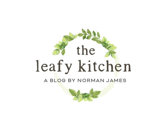 Green Logo, Leaf Nutritionist Branding Package, Premade Herbs Organic, Food Blog Logo