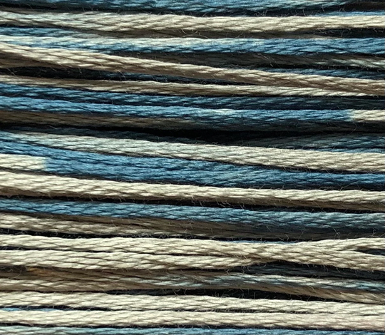 Weeks Dye Works, Salt Glaze, Wdw-1286, 5 Yard Skein, Cotton Floss, Embroidery Counted Cross Stitch, Hand Embroidery, Punchneedle