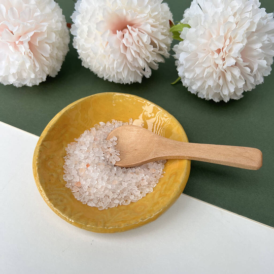 Mustard Lace Salt Dish