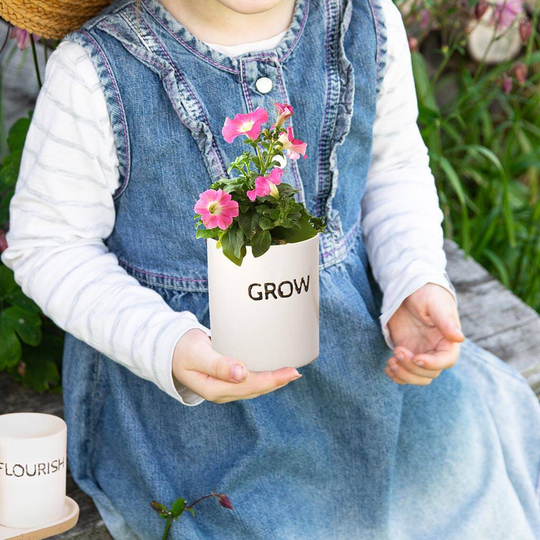 Grow Your Own Herb Garden Planter Pot Set
