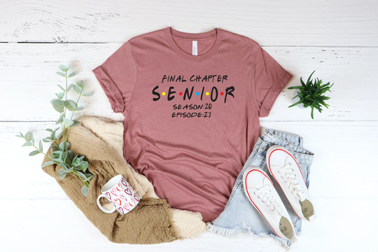 Seniors Shirt, Season 20 Episode 23 Friends Font Shirt, Student T 2023 Graduation Shirt, Graduation Gift