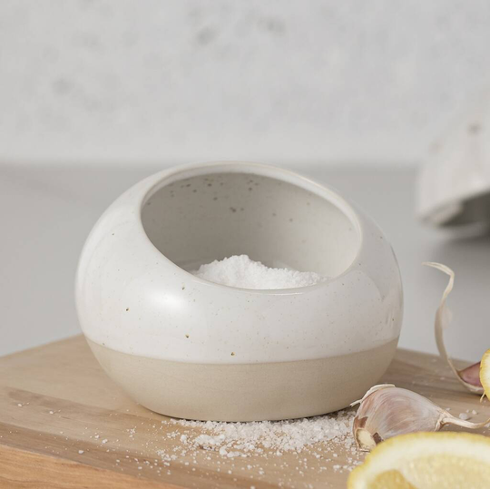 Stoneware Salt Pig